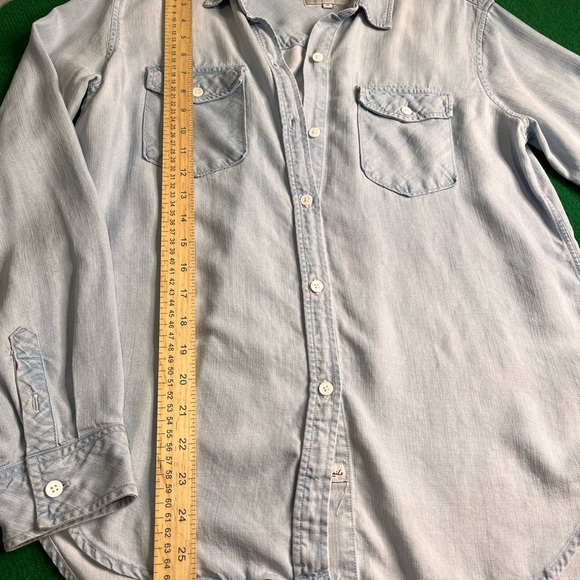 Rails Sky Blue Casual Shirt size M - Picture 5 of 8